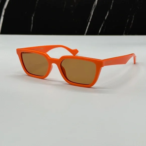 NEW GUCCI GG1539S 004 CAT EYE ORANGE BROWN WOMEN SUNGLASSES GUCCI Gucci | Accessories | New Gg539s 04 Gucci Cat Eye Women  main image 3